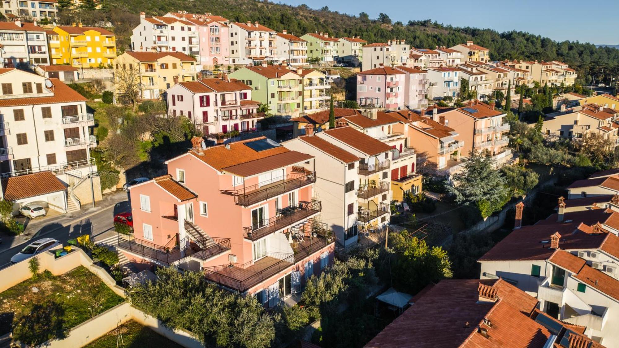 Apartments Oriana Rabac Exterior foto